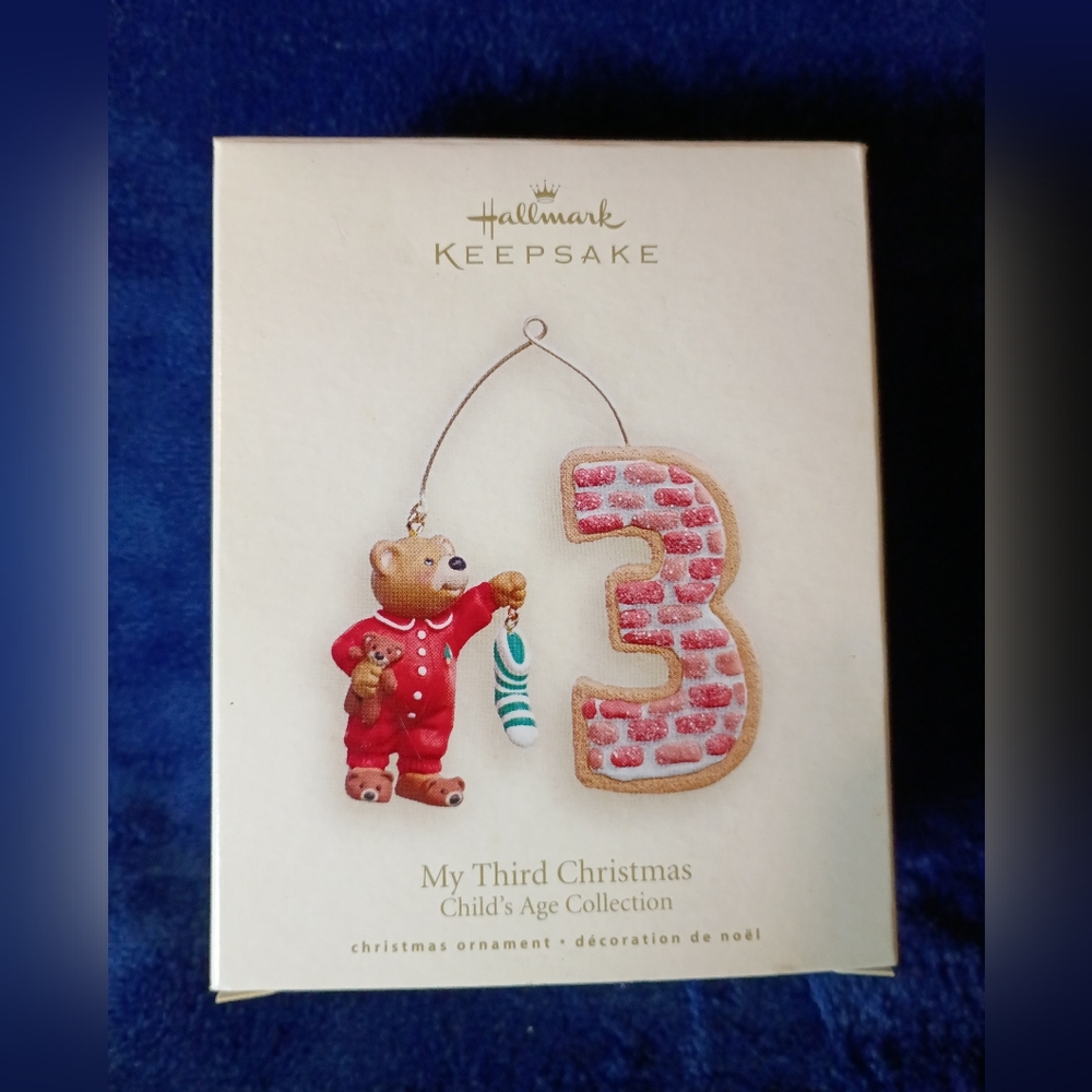 Hallmark Keepsake My Third Christmas Ornament